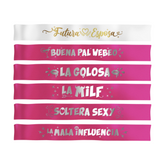 PACK 6 BANDAS DESPEDIDA DE SOLTERA